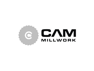 CAM Millwork logo design by mbamboex