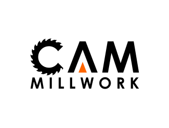 CAM Millwork logo design by puthreeone