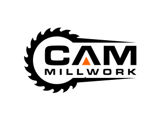 CAM Millwork logo design by puthreeone