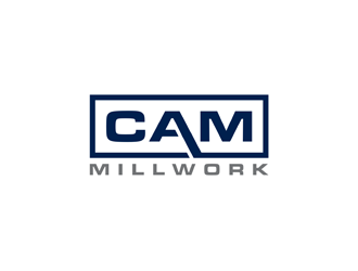 CAM Millwork logo design by alby