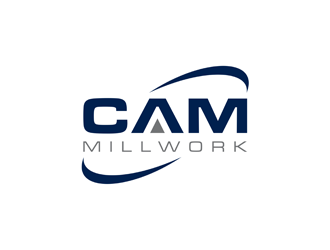 CAM Millwork logo design by alby