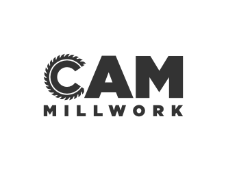 CAM Millwork logo design by GemahRipah