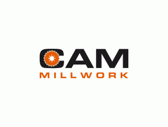 CAM Millwork logo design by SelaArt