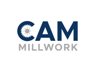 CAM Millwork logo design by lexipej