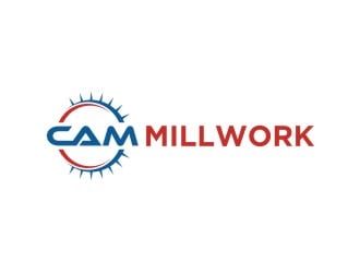 CAM Millwork logo design by rezasyafri