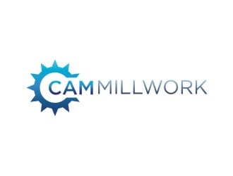 CAM Millwork logo design by rezasyafri