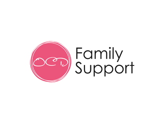 OCD Family Support logo design by alby