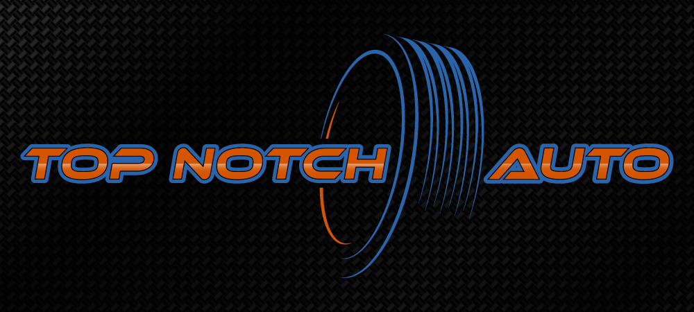 “Top Notch Auto & More” I don’t want the tires in it anymore. Looking for a new Modern look that is clean and eye catching and will be used in mailers, business cards, website and T-shirts. logo design by Gelotine