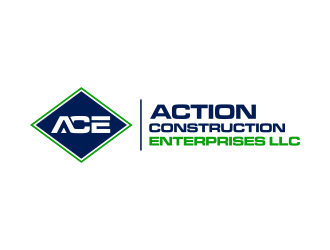 Action Construction Enterprises logo design by Lafayate