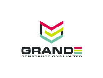 Grande constructions limited  logo design by GassPoll