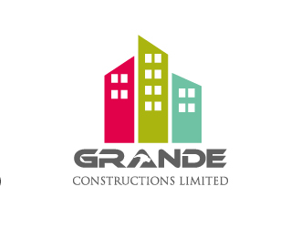 Grande constructions limited  logo design by pilKB