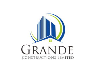 Grande constructions limited  logo design by Greenlight