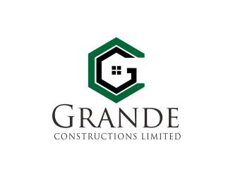 Grande constructions limited  logo design by Greenlight