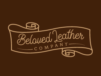 Beloved Leather Company logo design by jaize