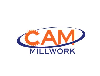 CAM Millwork logo design by webmall