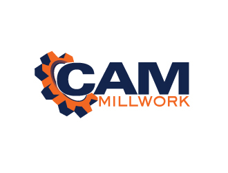 CAM Millwork logo design by webmall