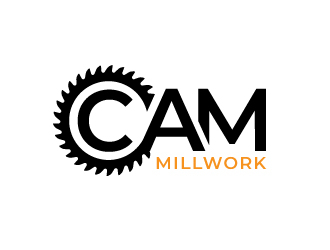 CAM Millwork logo design by nexgen