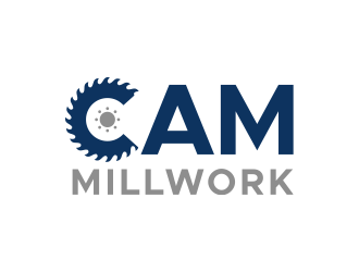 CAM Millwork logo design by lexipej