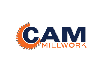 CAM Millwork logo design by webmall