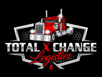 Total X Change Logistics  logo design by hidro