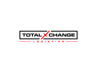 Total X Change Logistics  logo design by Lafayate