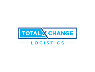 Total X Change Logistics  logo design by mhala