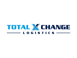 Total X Change Logistics  logo design by GassPoll