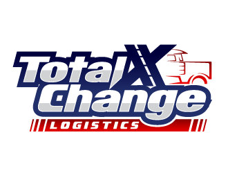 Total X Change Logistics  logo design by PRN123