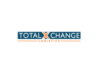 Total X Change Logistics  logo design by bricton