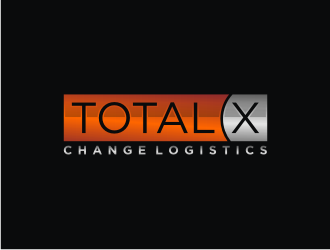 Total X Change Logistics  logo design by bricton