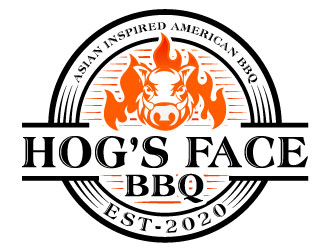 Hogs Face BBQ logo design by Suvendu