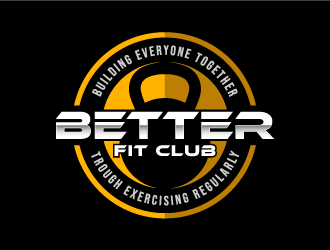 BETTER Fit Club (Building Everyone Together Through Exercising Regularly) logo design by denfransko