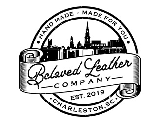 Beloved Leather Company logo design by DreamLogoDesign