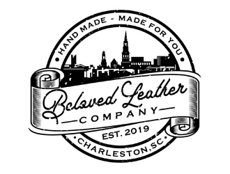 Beloved Leather Company logo design by DreamLogoDesign