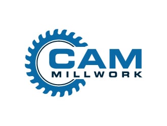 CAM Millwork logo design by gateout