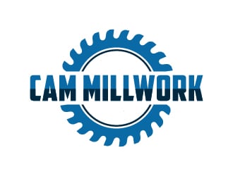 CAM Millwork logo design by gateout