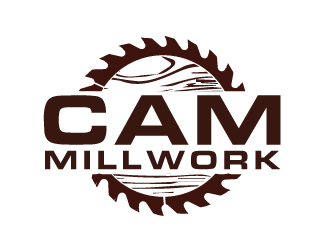 CAM Millwork logo design by AamirKhan