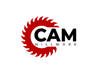 CAM Millwork logo design by creator_studios