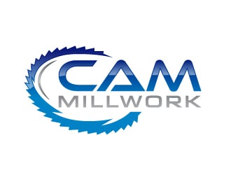 CAM Millwork logo design by akilis13