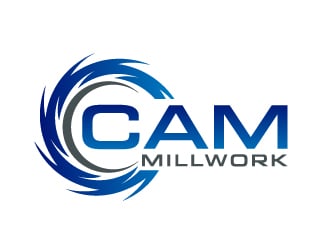 CAM Millwork logo design by akilis13