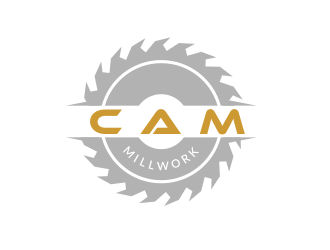 CAM Millwork logo design by rdbentar