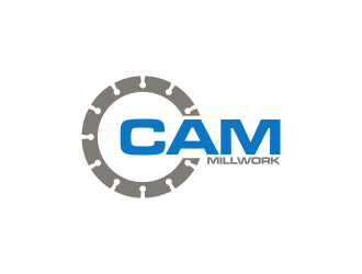 CAM Millwork logo design by RIANW