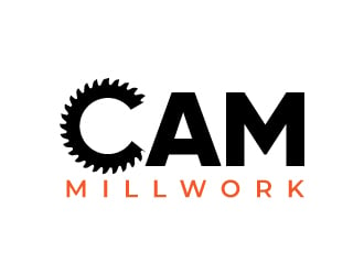 CAM Millwork logo design by nexgen