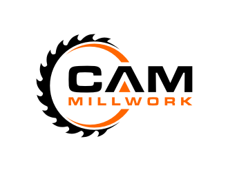 CAM Millwork logo design by puthreeone