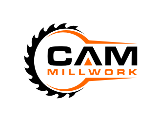 CAM Millwork logo design by puthreeone