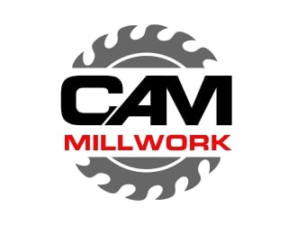 CAM Millwork logo design by sarungan