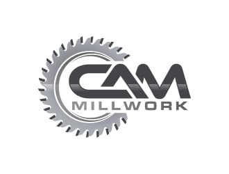 CAM Millwork logo design by javaz