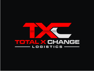 Total X Change Logistics  logo design by clayjensen