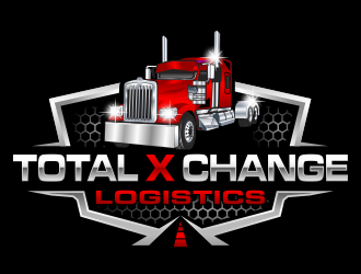 Total X Change Logistics  logo design by hidro