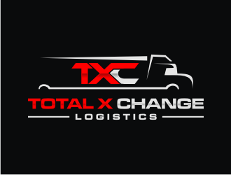 Total X Change Logistics  logo design by clayjensen